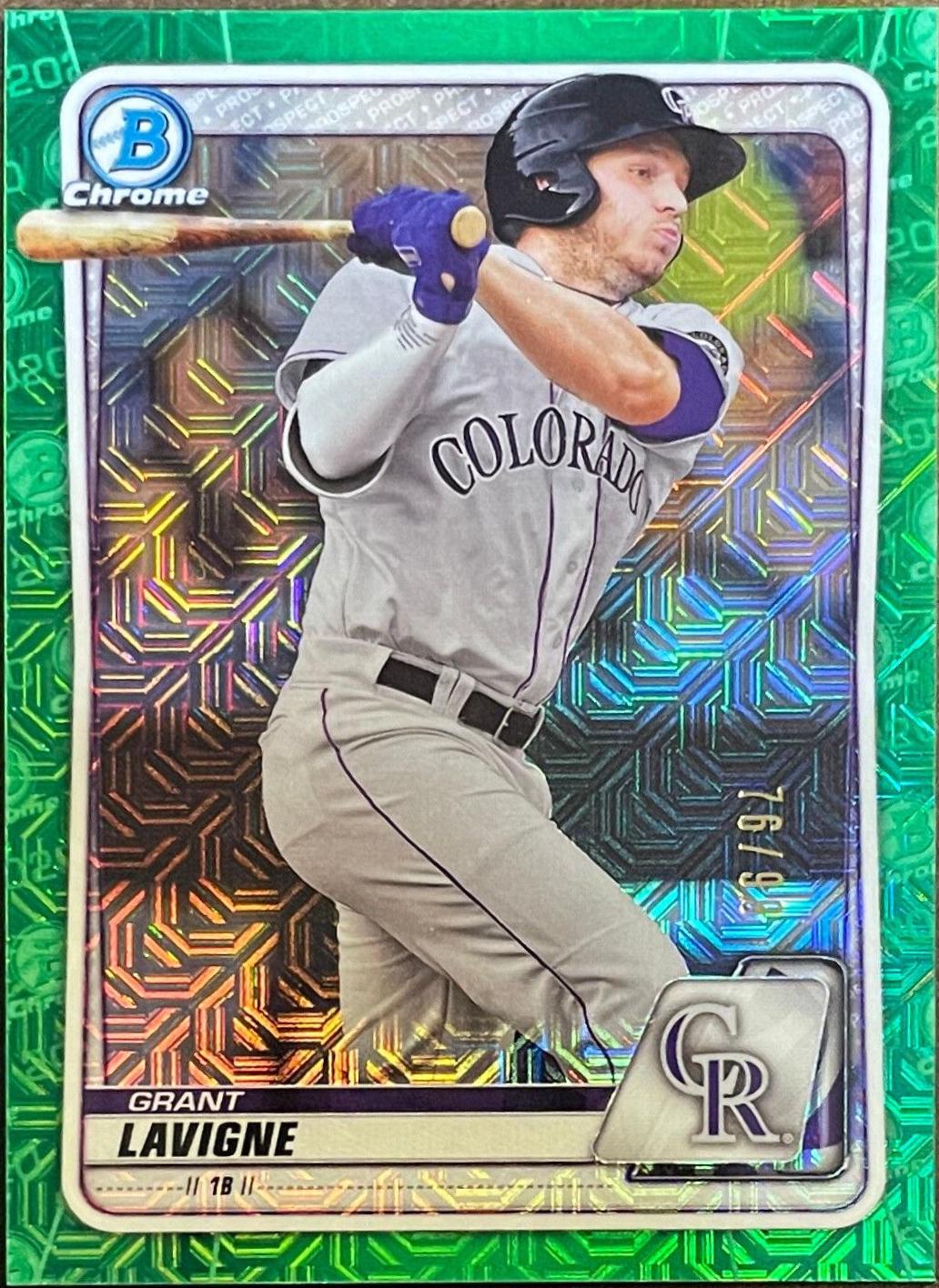 Grant Lavigne [Green Refractor] #BCP-121