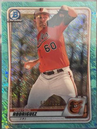 Grayson Rodriguez [Aqua Shimmer Refractor] #BCP-22