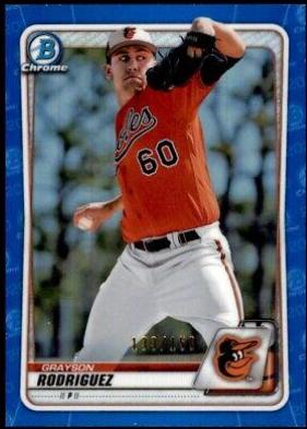 Grayson Rodriguez [Blue Refractor] #BCP-22