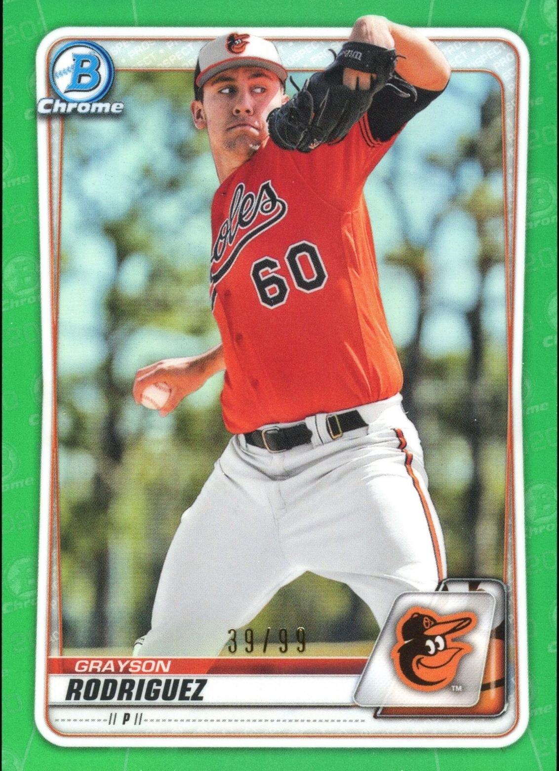 Grayson Rodriguez [Green Refractor] #BCP-22