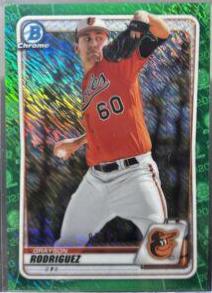 Grayson Rodriguez [Green Shimmer Refractor] #BCP-22