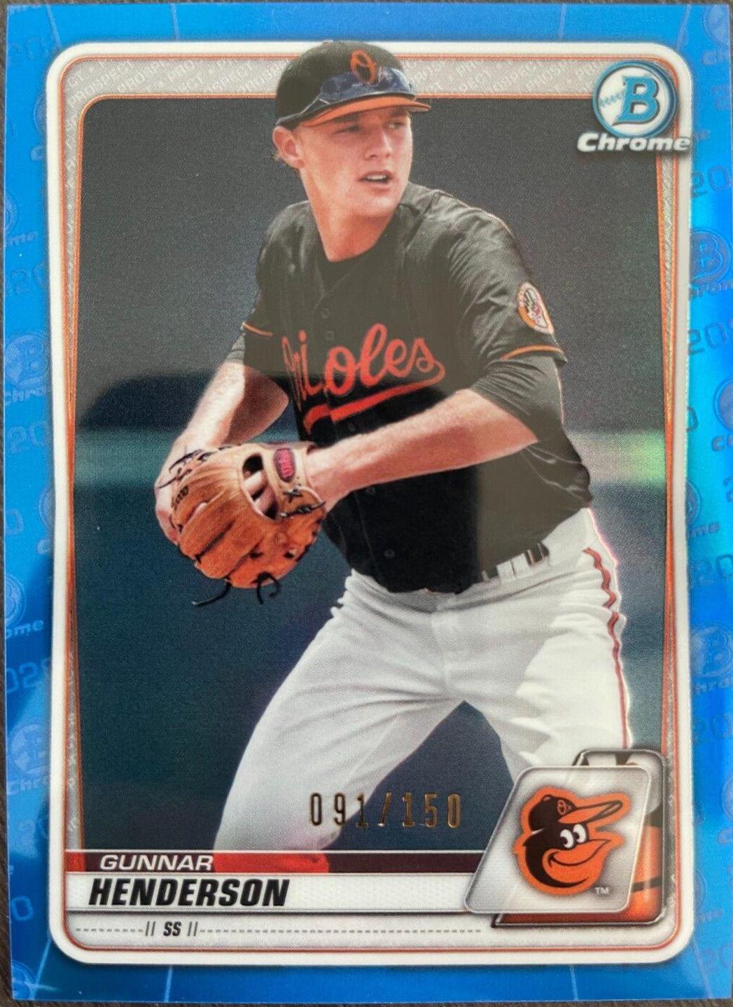 Gunnar Henderson [Blue Refractor] #BCP-134