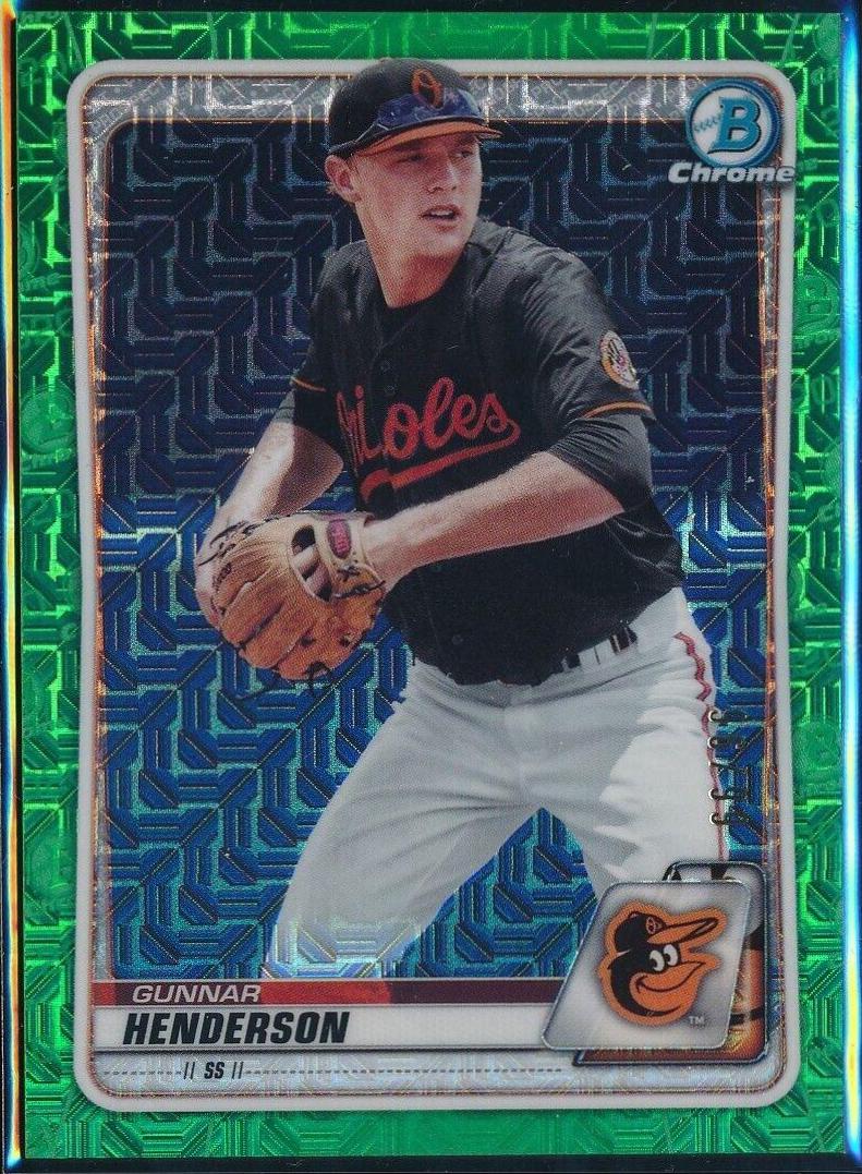 Gunnar Henderson [Green Refractor] #BCP-134