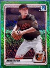 Gunnar Henderson [Green Shimmer Refractor] #BCP-134