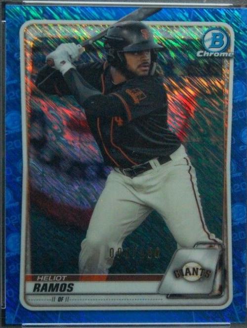 Heliot Ramos [Blue Shimmer Refractor] #BCP-148