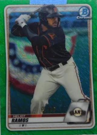 Heliot Ramos [Green Shimmer Refractor] #BCP-148