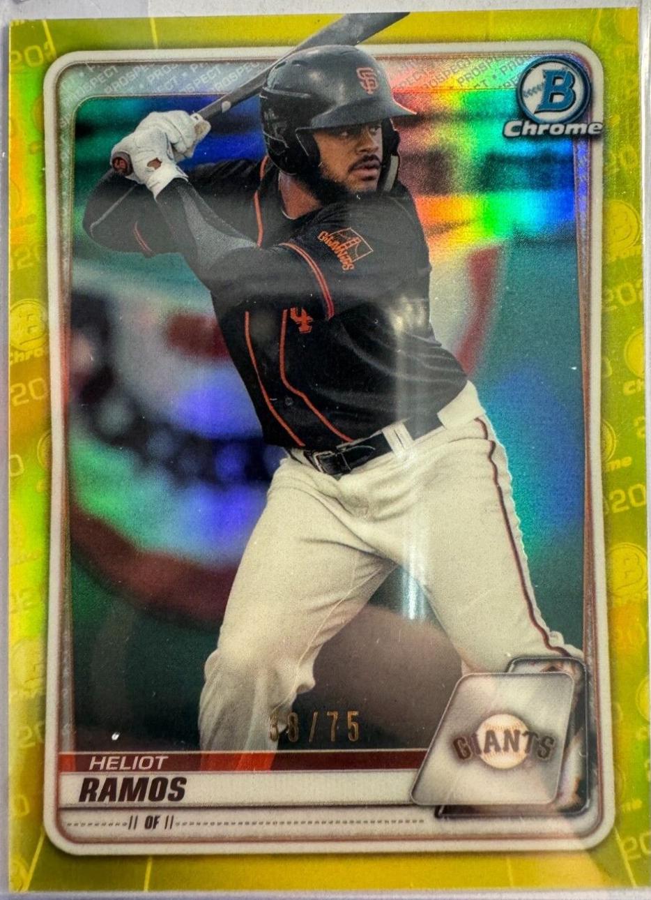 Heliot Ramos [Yellow Refractor] #BCP-148