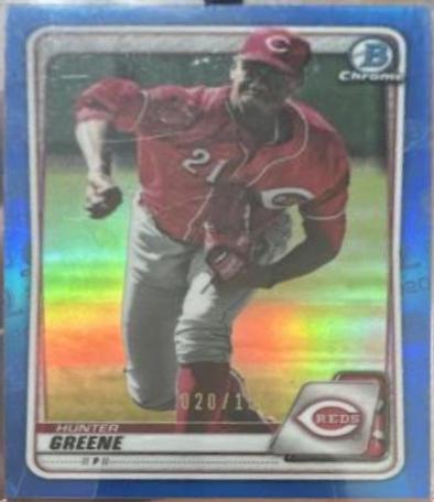 Hunter Greene [Blue Refractor] #BCP-47