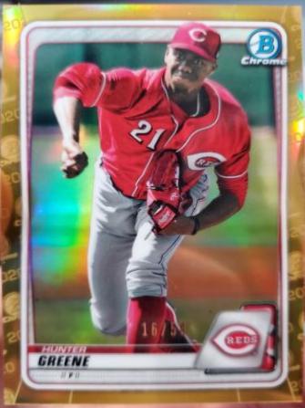 Hunter Greene [Gold Refractor] #BCP-47