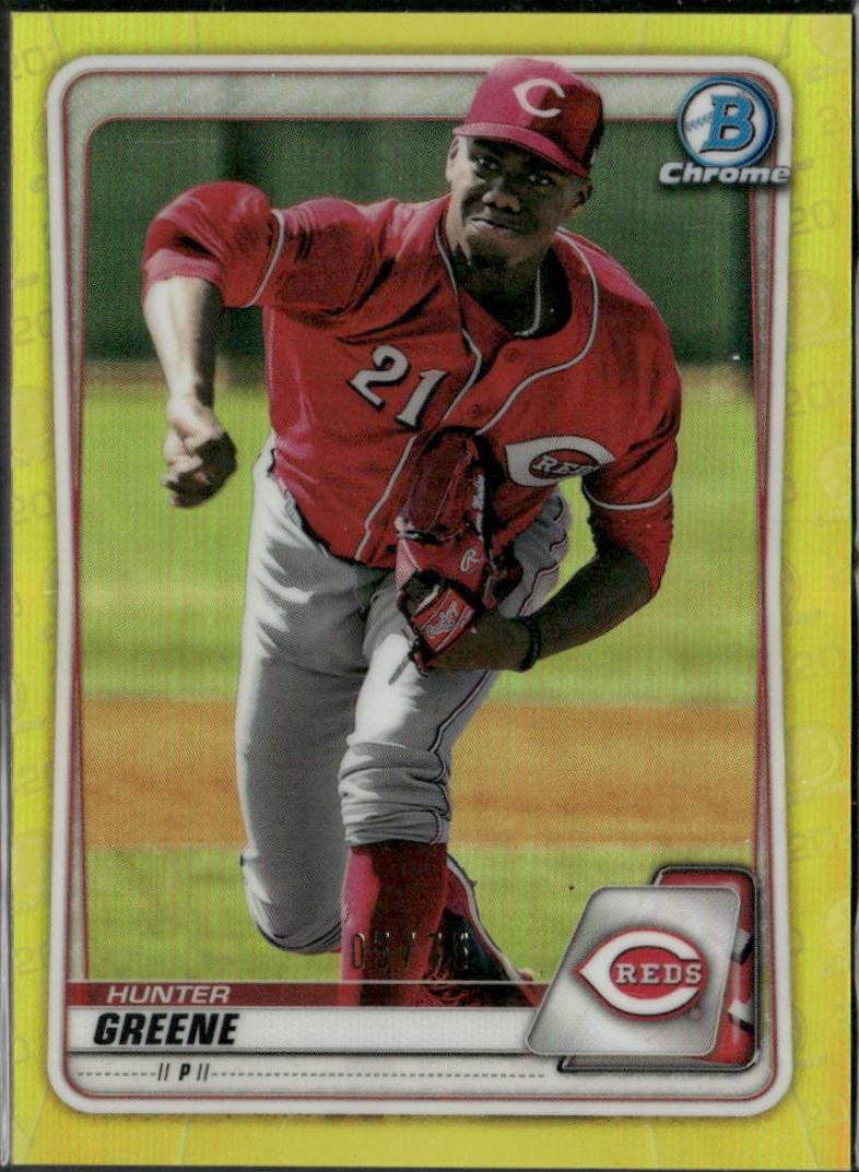 Hunter Greene [Yellow Refractor] #BCP-47