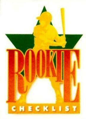 Star Rookie Checklist #1