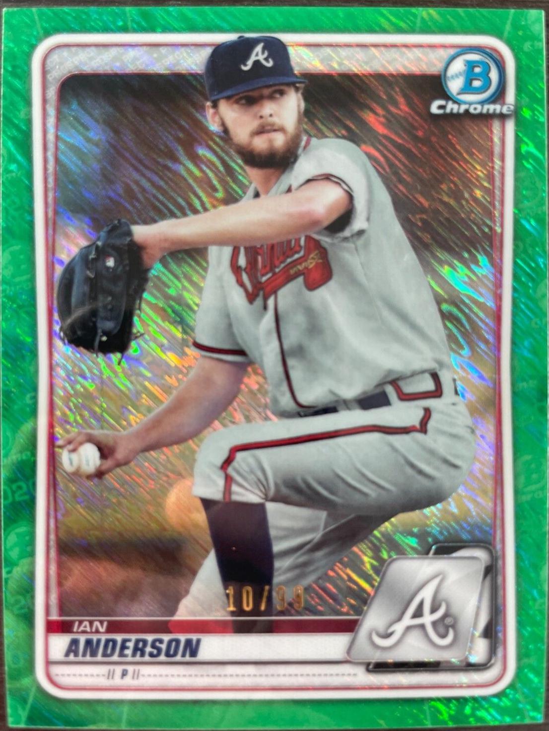 Ian Anderson [Green Shimmer Refractor] #BCP-97