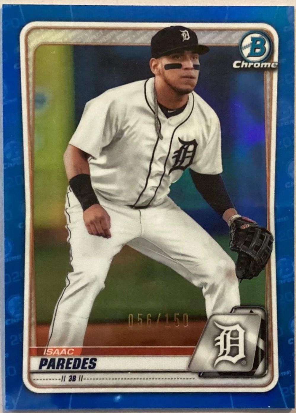 Isaac Paredes [Blue Refractor] #BCP-120