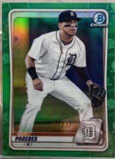Isaac Paredes [Green Refractor] #BCP-120
