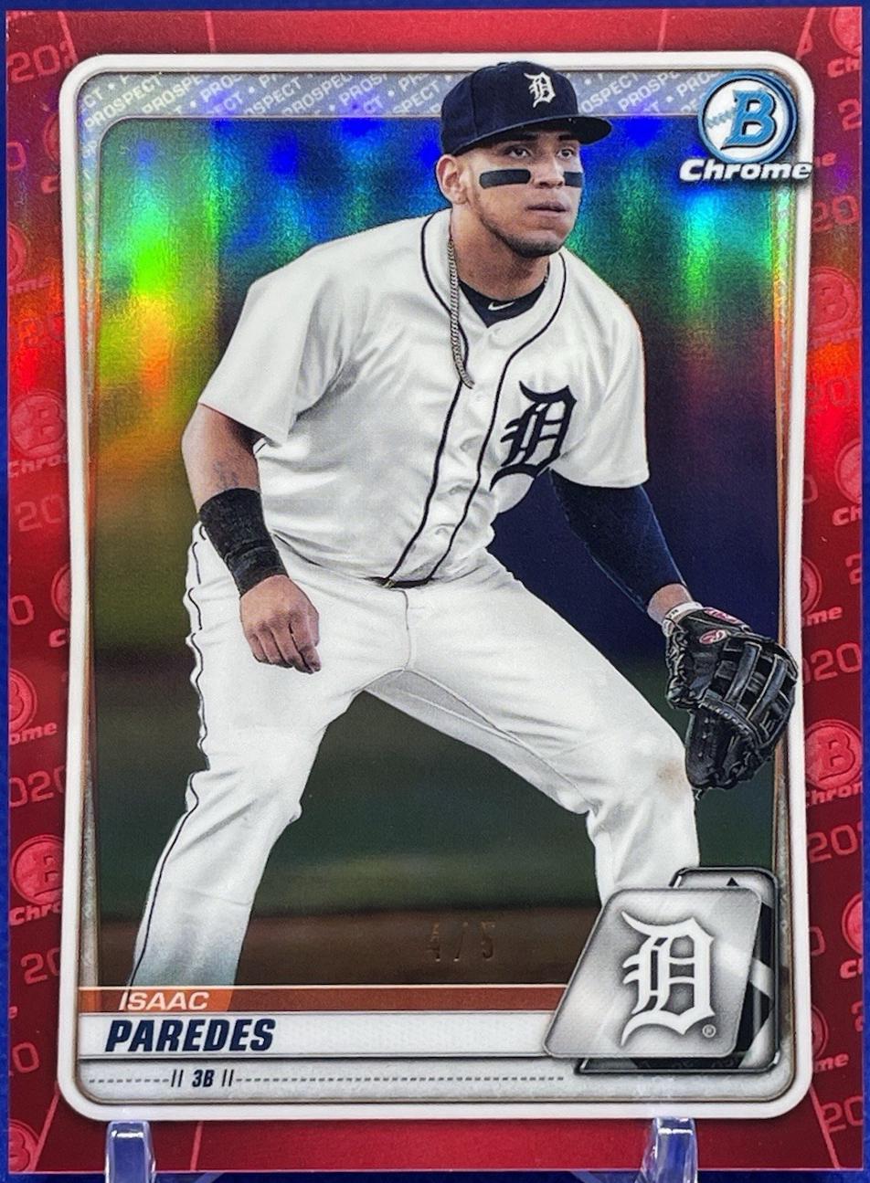 Isaac Paredes [Red Refractor] #BCP-120