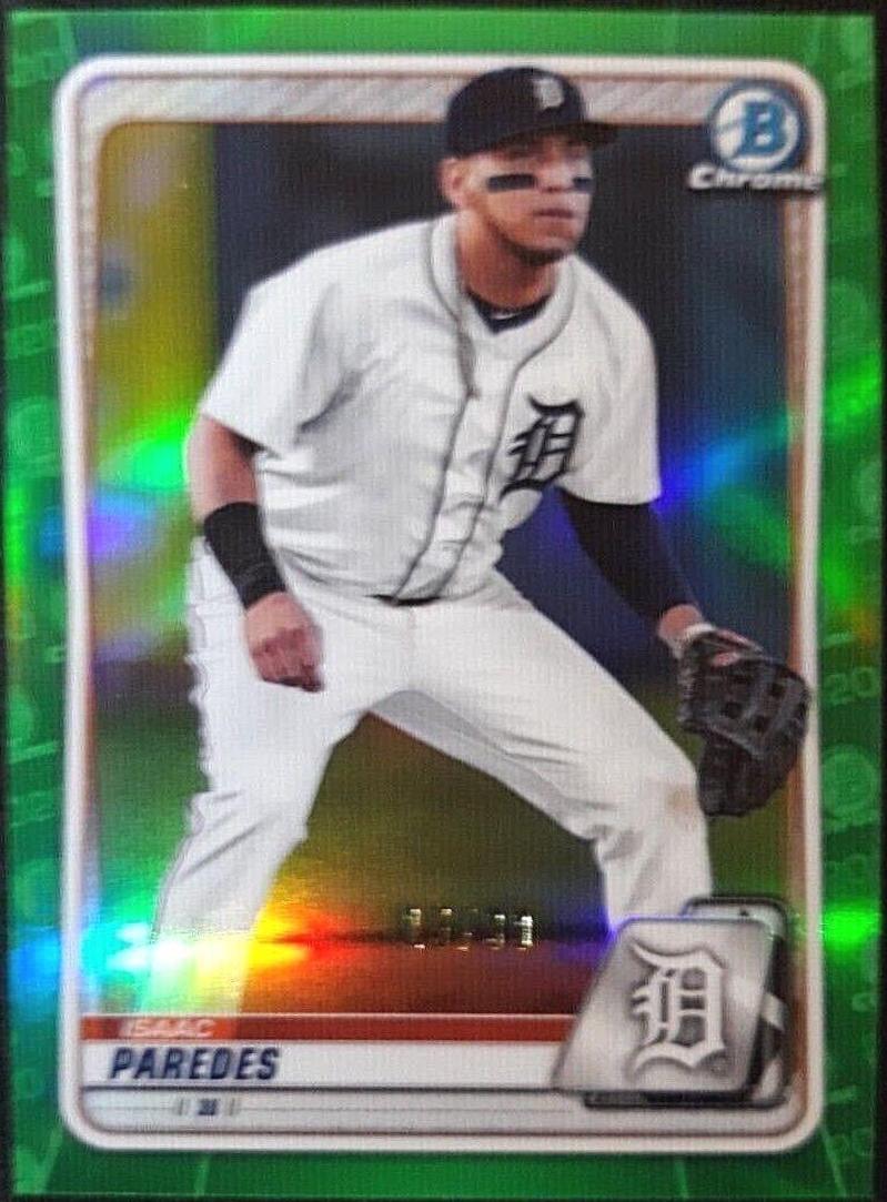 Isaac Paredes [Yellow Refractor] #BCP-120