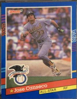 Jose Canseco [A's in Stat Line] #50