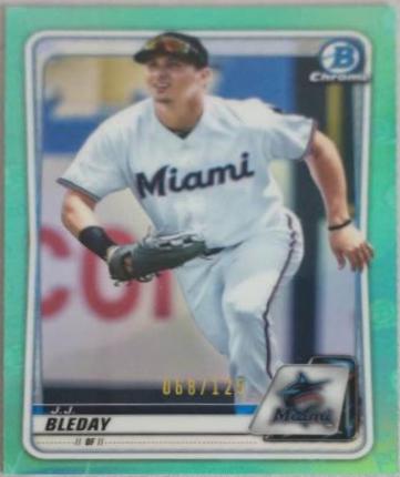 J.J. Bleday [Aqua Refractor] #BCP-116
