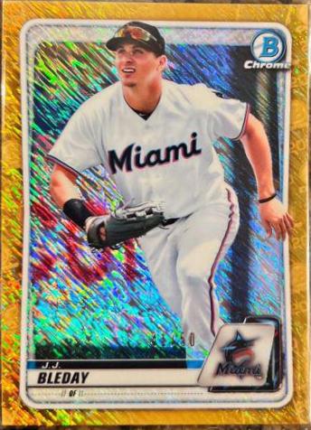 J.J. Bleday [Gold Shimmer Refractor] #BCP-116