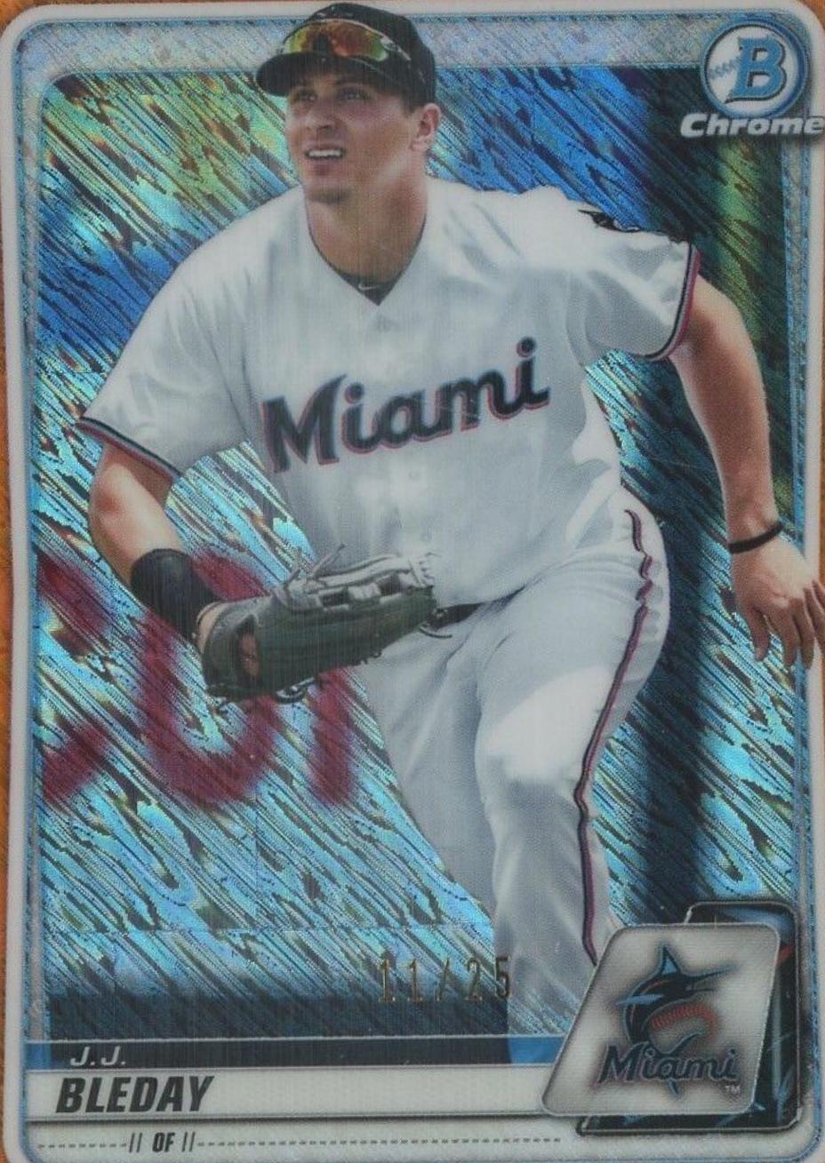 J.J. Bleday [Orange Shimmer Refractor] #BCP-116