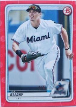 J.J. Bleday [Red Shimmer Refractor] #BCP-116