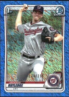 Jackson Rutledge [Blue Shimmer Refractor] #BCP-91