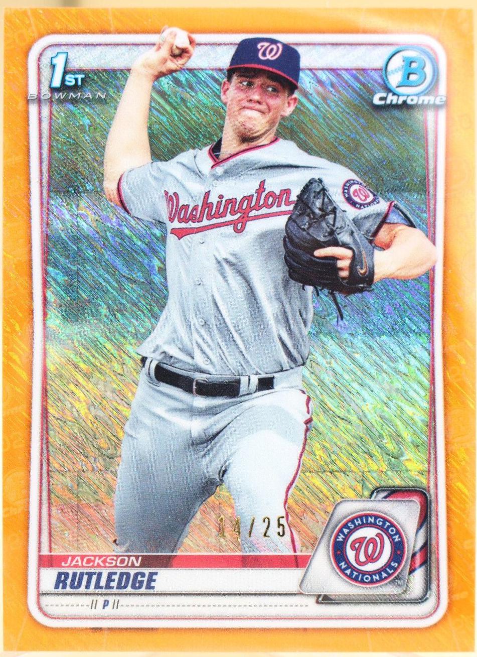 Jackson Rutledge [Orange Shimmer Refractor] #BCP-91