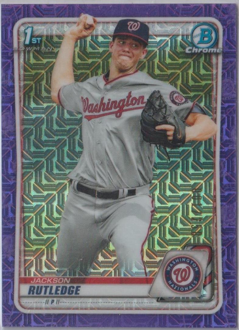Jackson Rutledge [Purple Refractor] #BCP-91