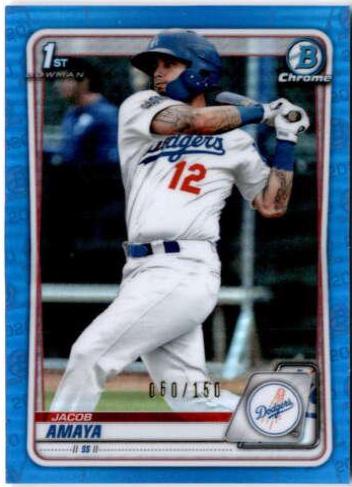 Jacob Amaya [Blue Shimmer Refractor] #BCP-3