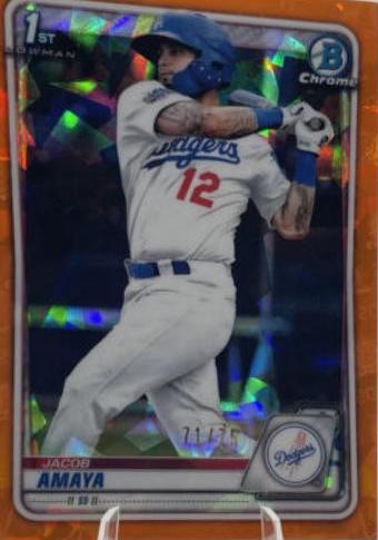 Jacob Amaya [Orange Shimmer Refractor] #BCP-3