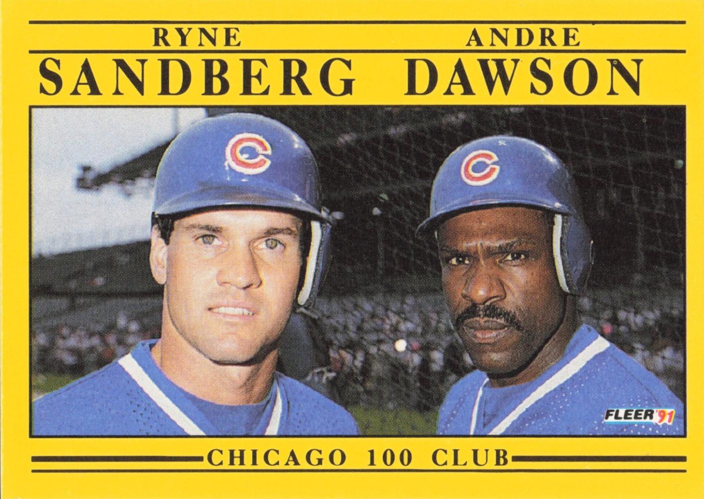 Ryne Sandberg, Andre Dawson #713