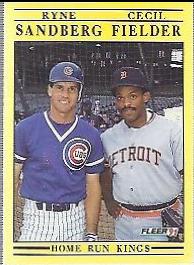 Ryne Sandberg, Cecil Fielder #709