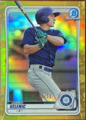Jarred Kelenic [Gold Refractor] #BCP-94