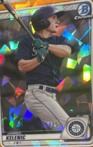 Jarred Kelenic [Orange Shimmer Refractor] #BCP-94
