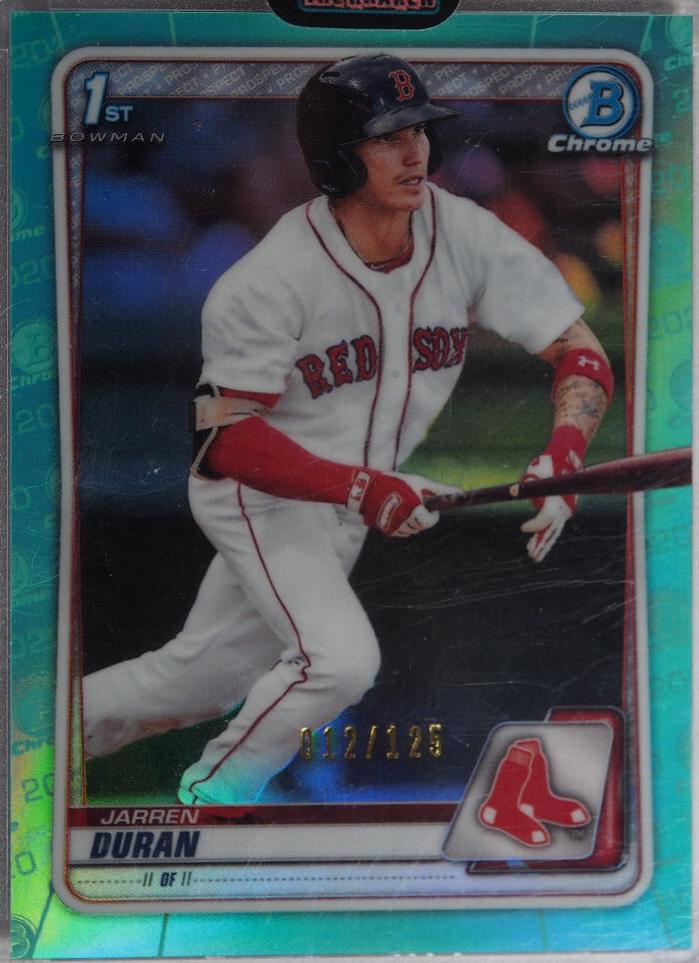 Jarren Duran [Aqua Refractor] #BCP-144