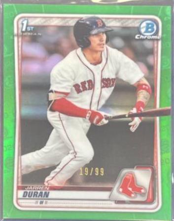 Jarren Duran [Green Refractor] #BCP-144