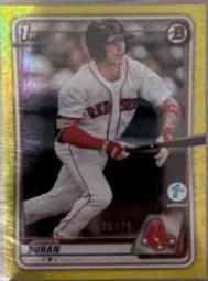 Jarren Duran [Yellow Refractor] #BCP-144