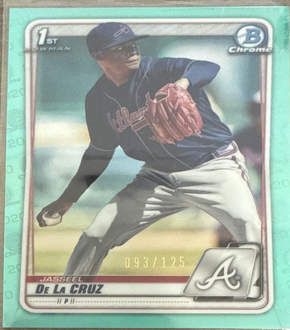 Jasseel De La Cruz [Aqua Refractor] #BCP-115