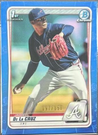 Jasseel De La Cruz [Blue Shimmer Refractor] #BCP-115