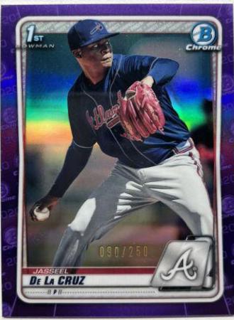 Jasseel De La Cruz [Purple Refractor] #BCP-115