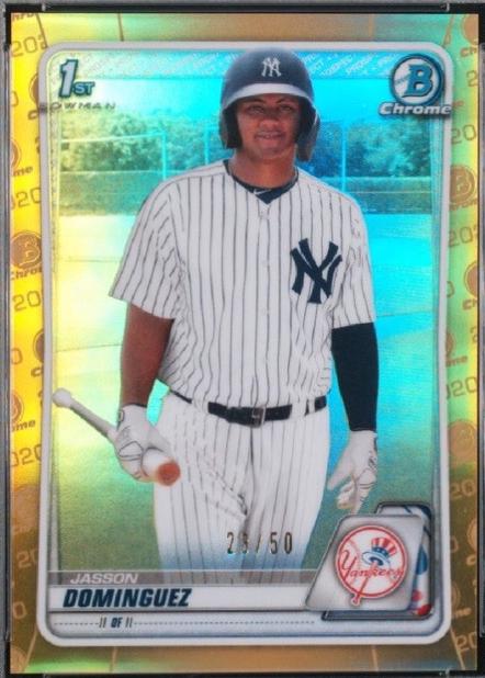 Jasson Dominguez [Gold Refractor] #BCP-8