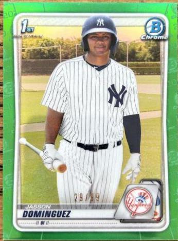 Jasson Dominguez [Green Refractor] #BCP-8