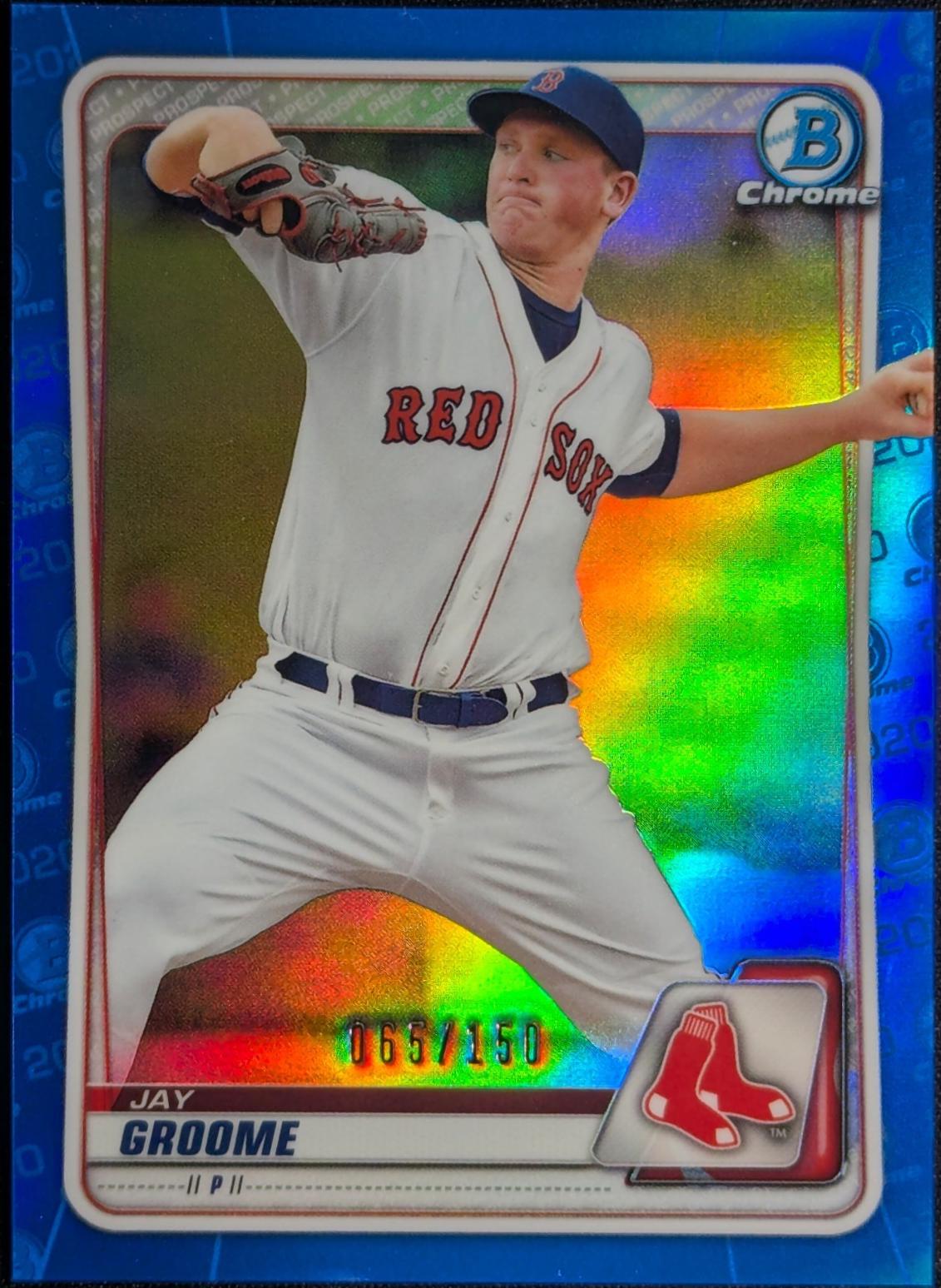 Jay Groome [Blue Refractor] #BCP-185