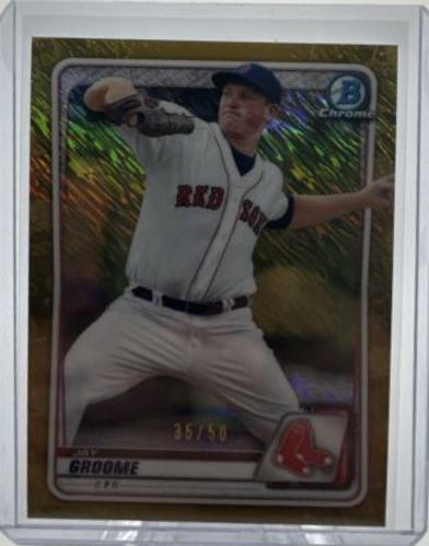 Jay Groome [Gold Shimmer Refractor] #BCP-185