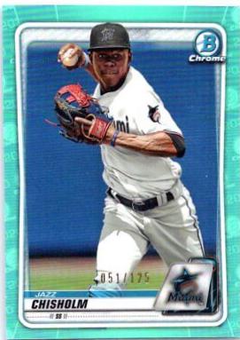 Jazz Chisholm [Aqua Shimmer Refractor] #BCP-72