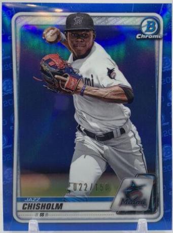 Jazz Chisholm [Blue Refractor] #BCP-72