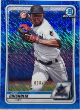 Jazz Chisholm [Blue Shimmer Refractor] #BCP-72