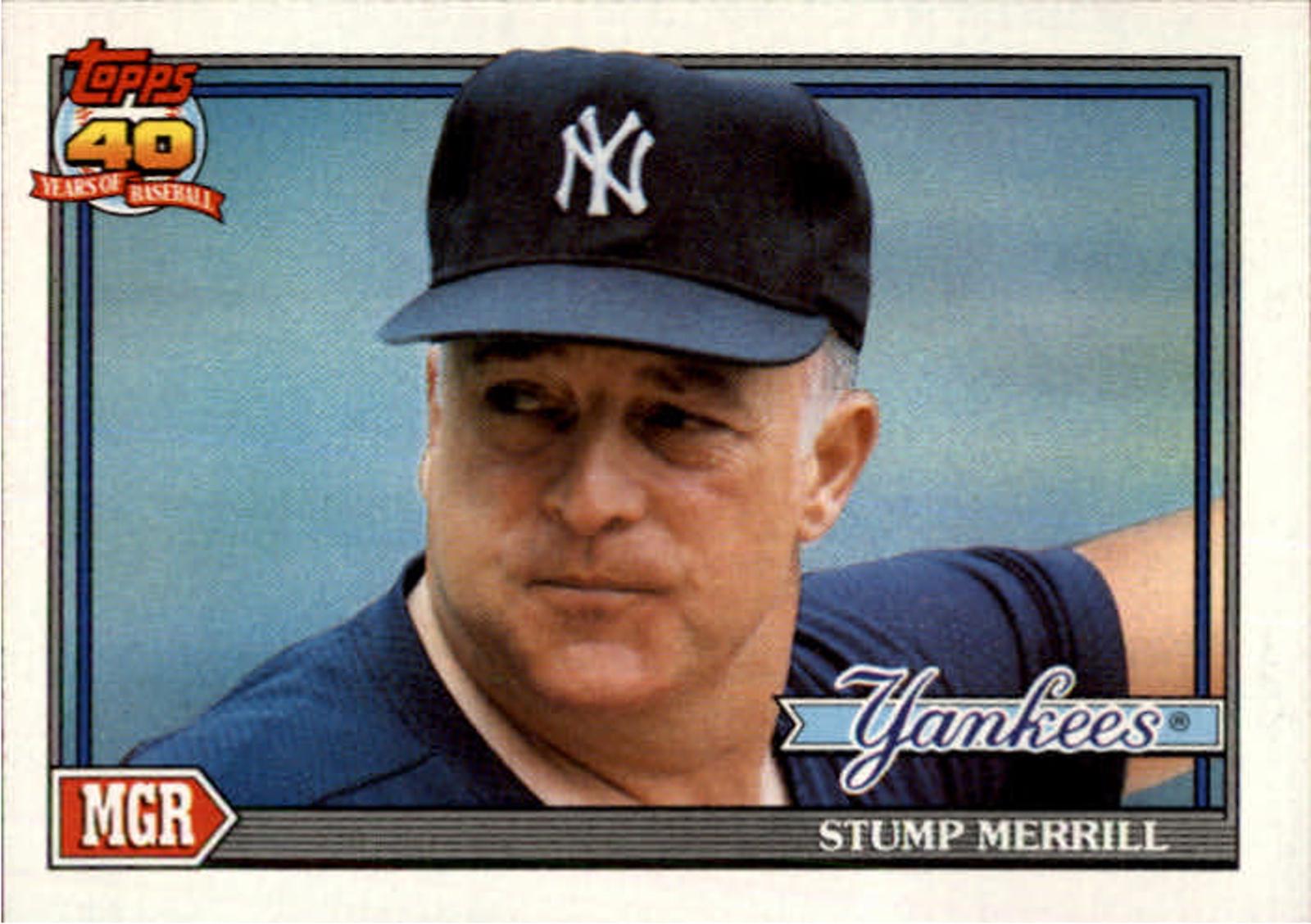 Stump Merrill #429
