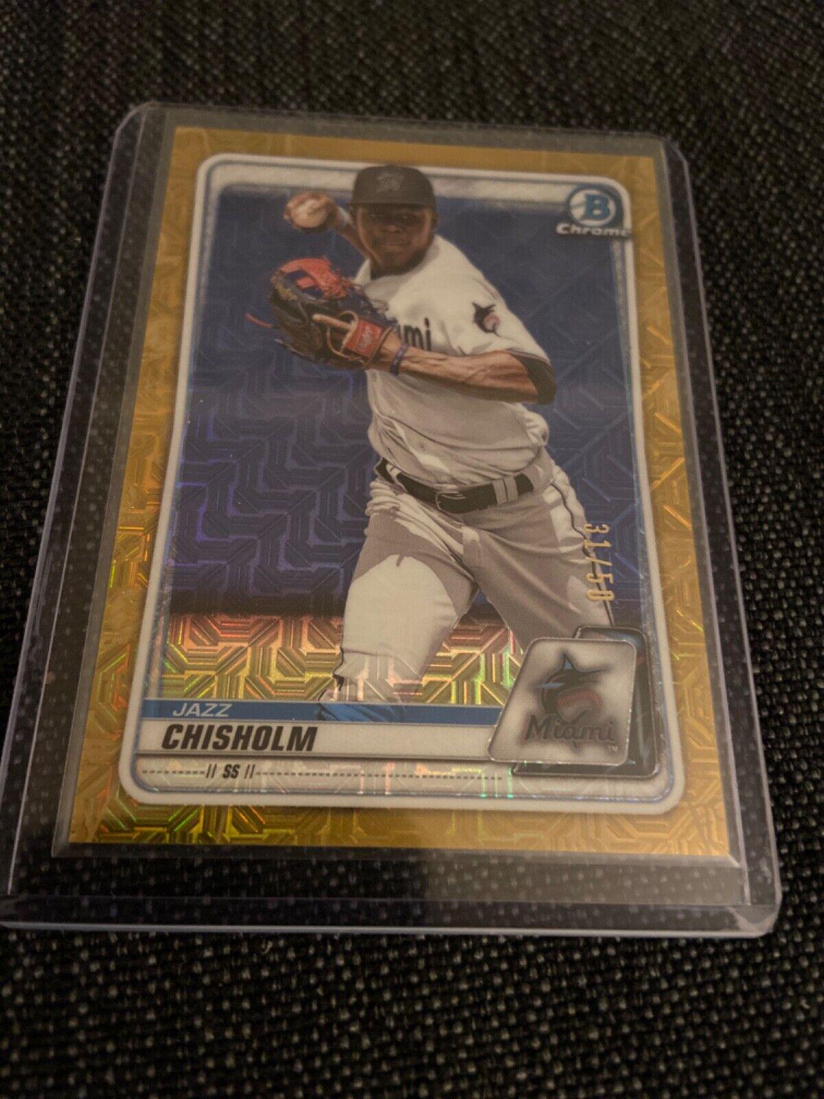 Jazz Chisholm [Gold Refractor] #BCP-72