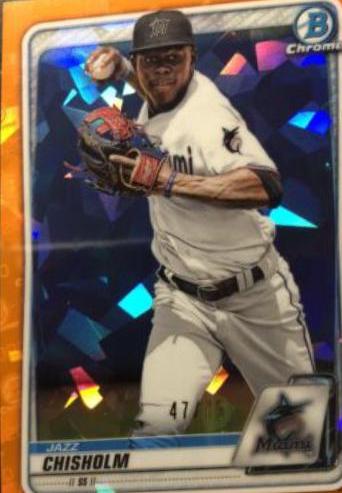 Jazz Chisholm [Orange Shimmer Refractor] #BCP-72